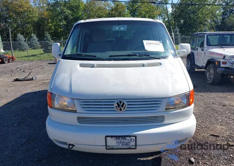 2002 Volkswagen Eurovan Mv z USA, uszkodzony, nr VIN WV2MB47002H011580